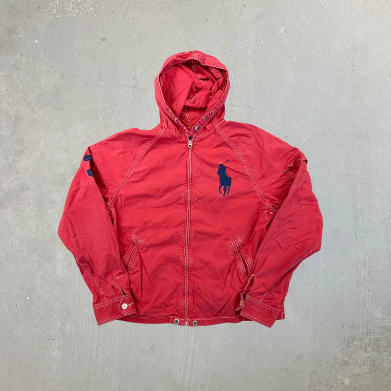 F- Vintage Polo Ralph Lauren Summer Wear Zip Up Lightweight Jacket sold by HG Vintage