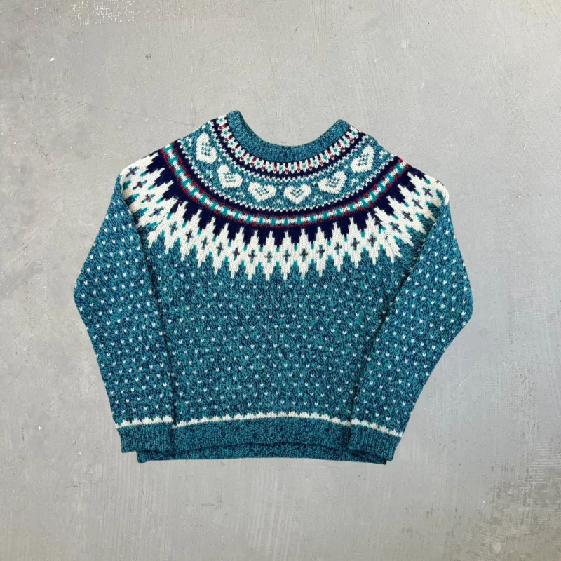 F- Vintage Woolrich Women's Pattern Knit Sweater sold by HG Vintage