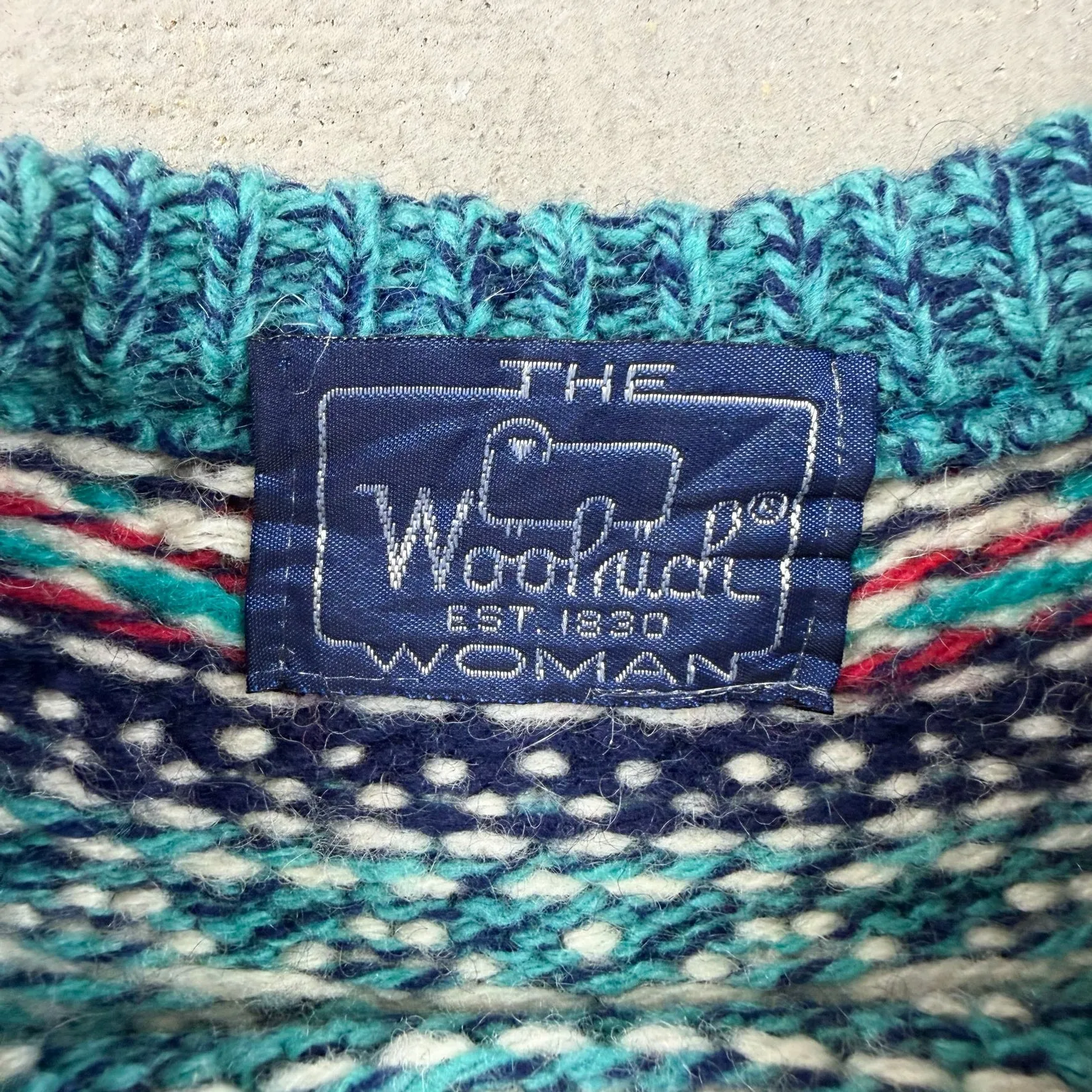 F- Vintage Woolrich Women's Pattern Knit Sweater sold by HG Vintage product image thumbnail 3