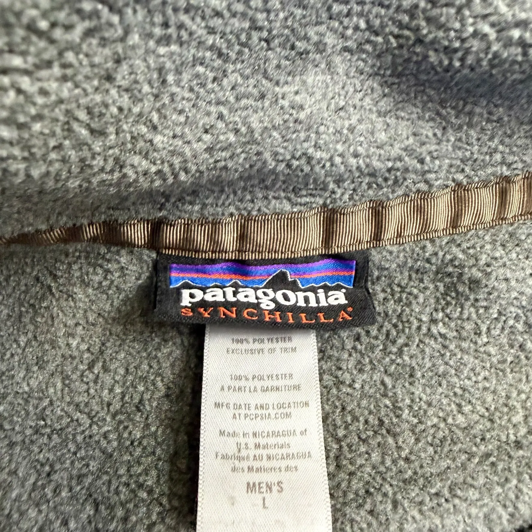 F- Vintage Patagonia Synchilla Quarter Zip Pullover Polar Fleece sold by HG Vintage product image thumbnail 3