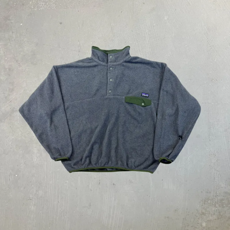 F- Vintage Patagonia Synchilla Quarter Zip Pullover Polar Fleece sold by HG Vintage