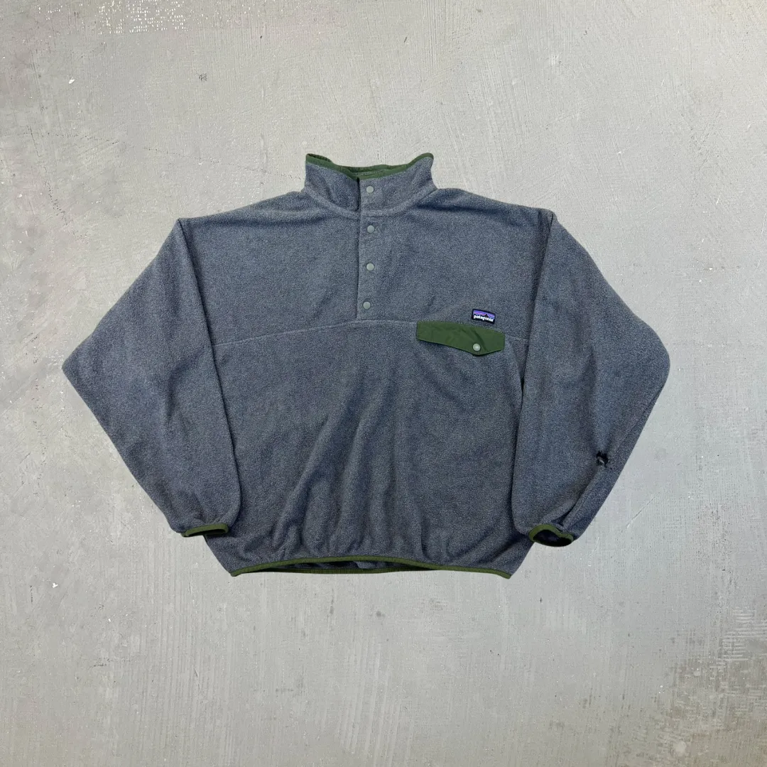 F- Vintage Patagonia Synchilla Quarter Zip Pullover Polar Fleece sold by HG Vintage