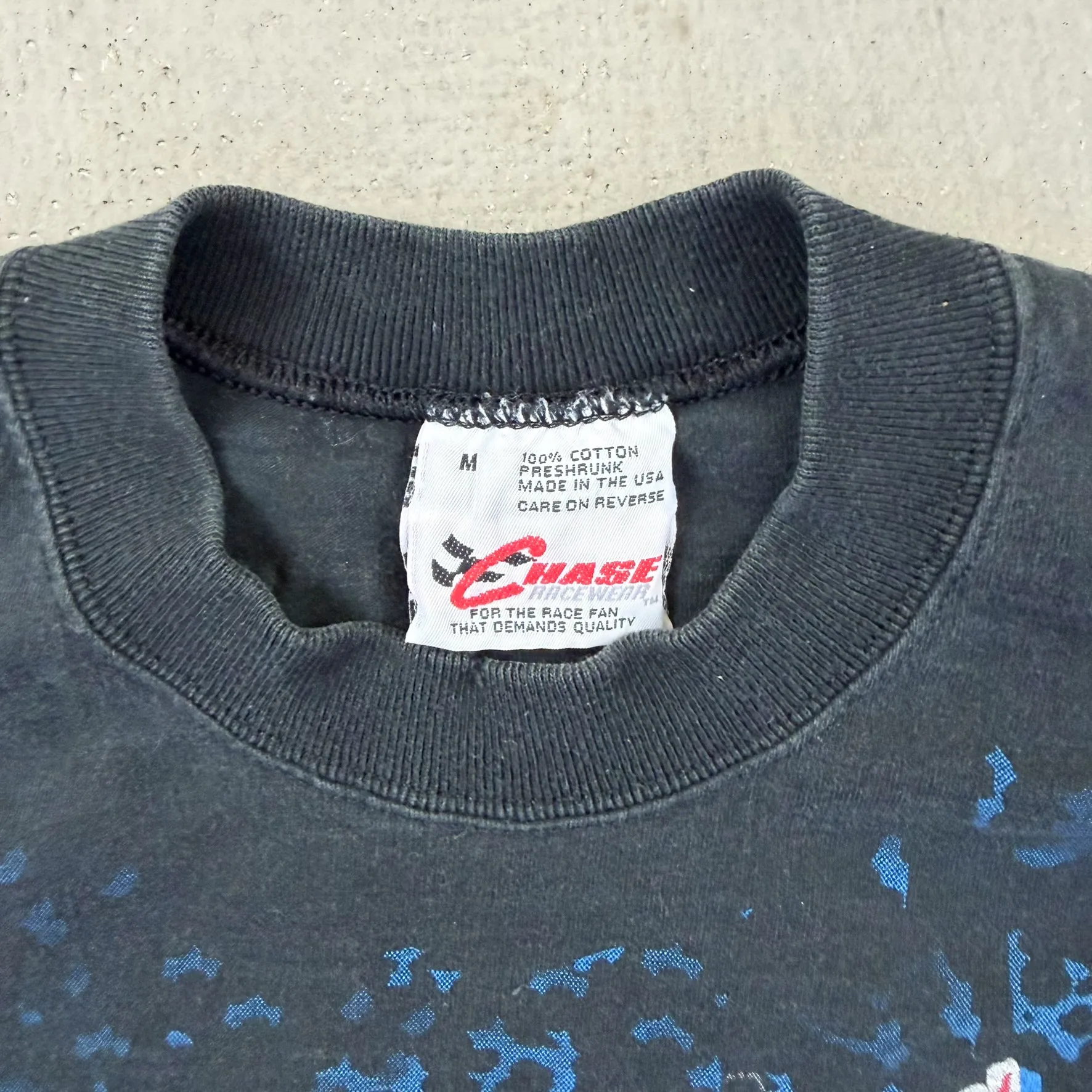 F- Vintage Nascar Chase Authentic Dale The Man Jumbo Print Tee sold by HG Vintage product image thumbnail 5