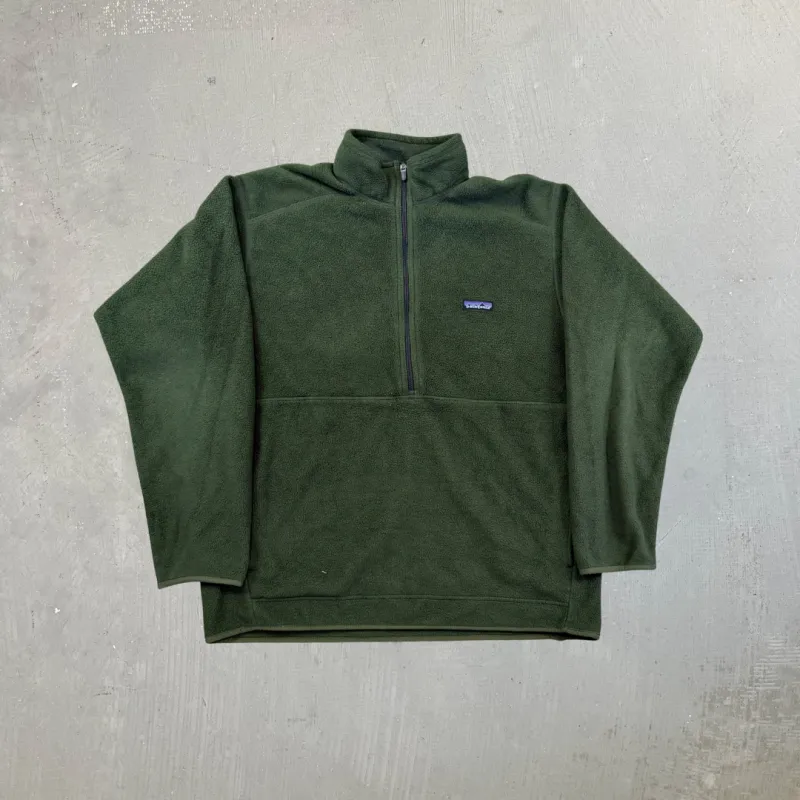 F- Vintage Patagonia Synchilla Quarter Zip Pullover Polar Fleece sold by HG Vintage