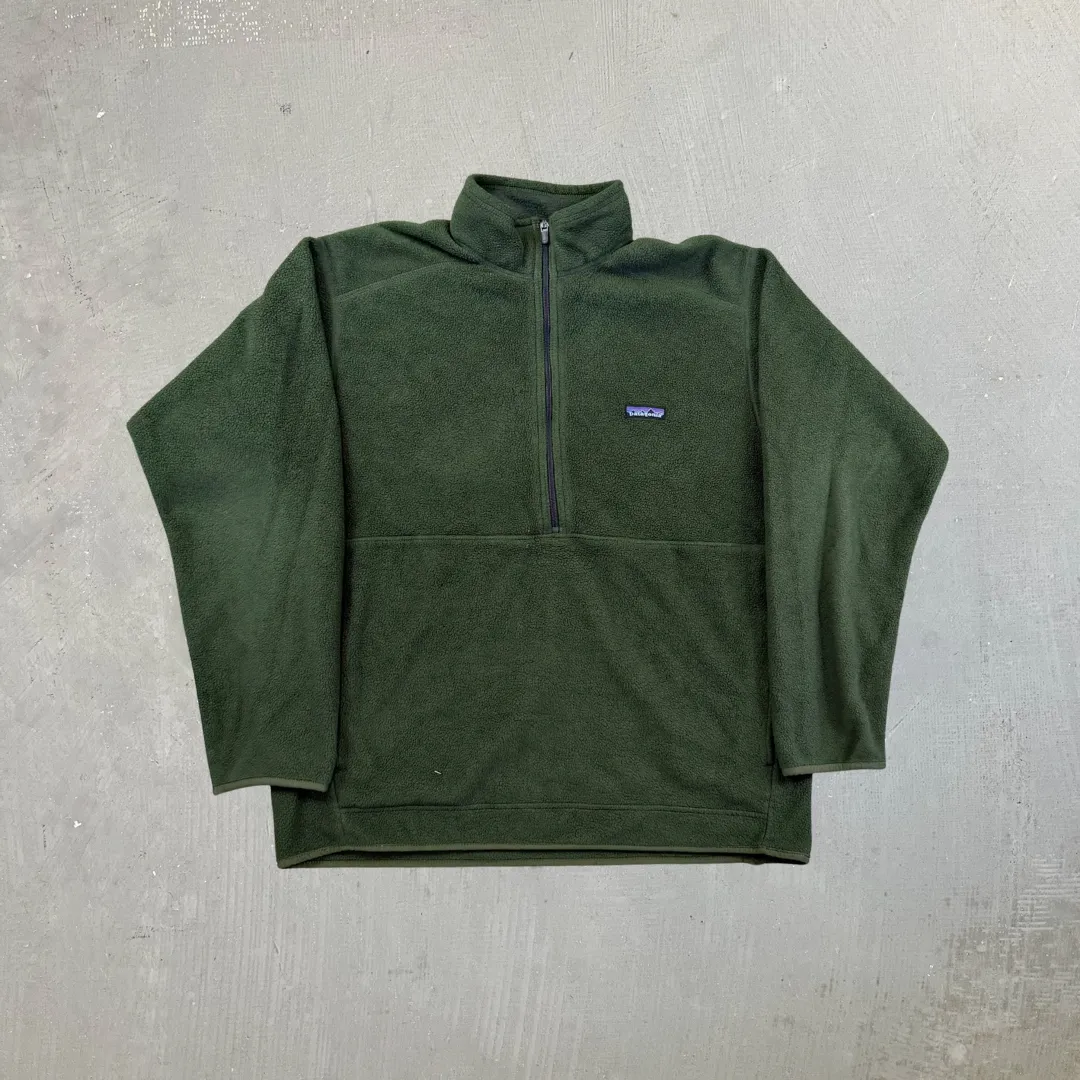 F- Vintage Patagonia Synchilla Quarter Zip Pullover Polar Fleece sold by HG Vintage