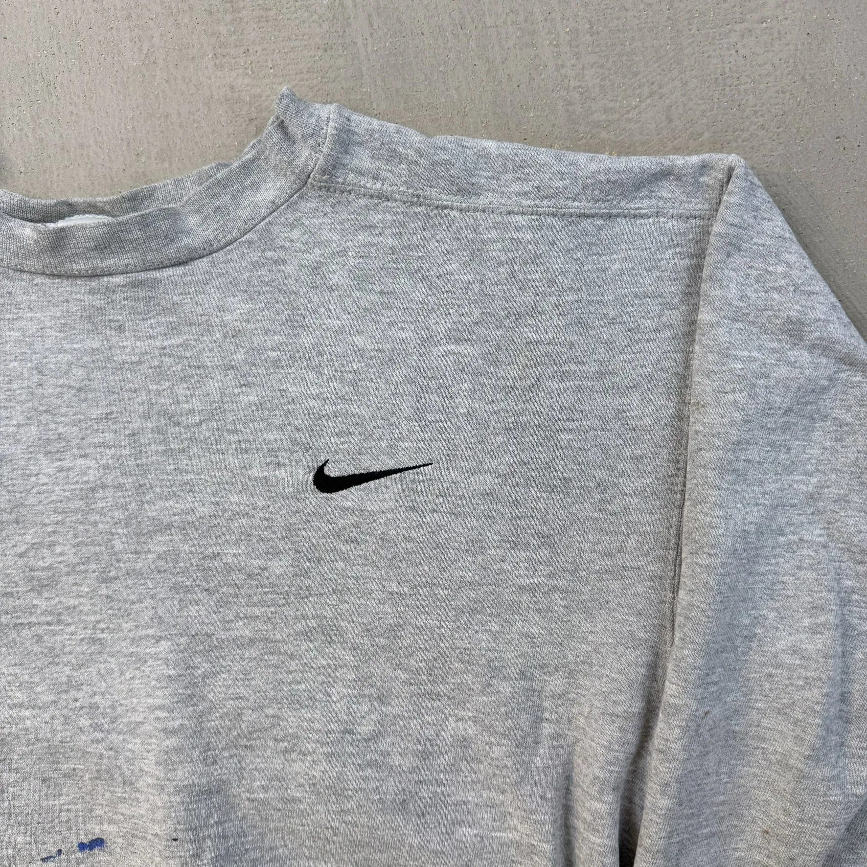 F- Vintage 90s Nike Embroidered Swoosh Made In USA Crewneck sold by HG Vintage product image thumbnail 2