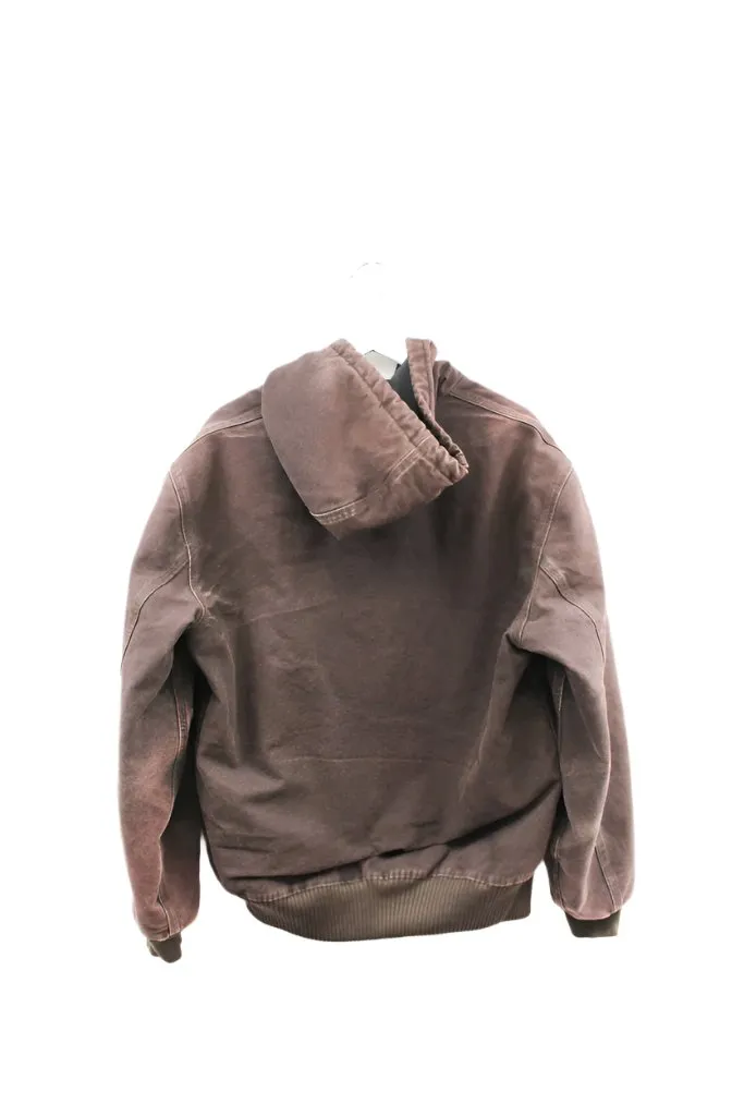 Z- Vintage Carhartt Heavy Hooded Work Jacket Faded Brown sold by HG Vintage product image thumbnail 3