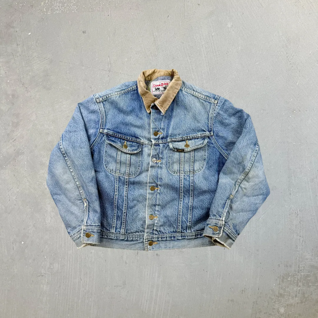 F- Vintage Lee Storm Rider Blanket Lined Denim Jacket sold by HG Vintage