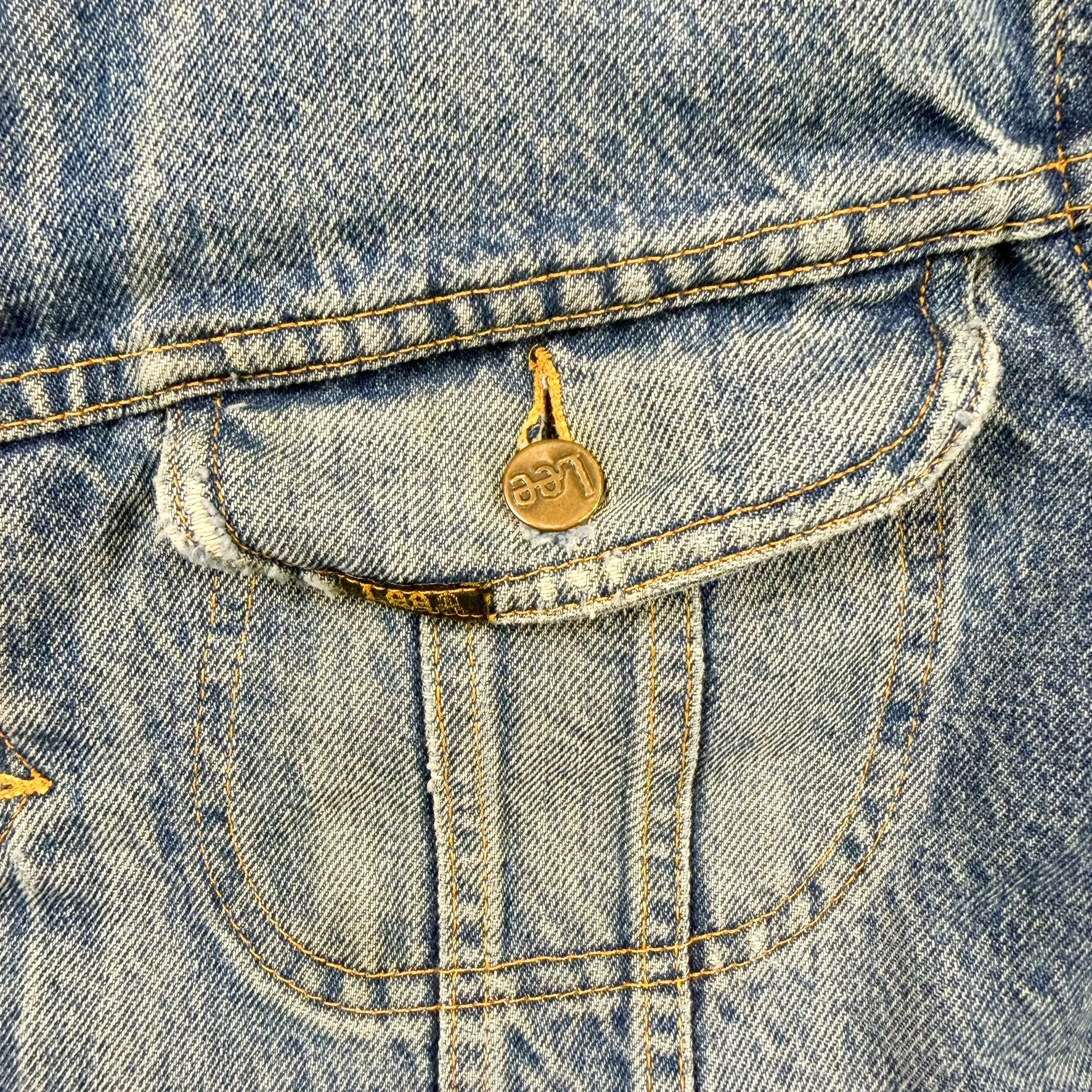 F- Vintage Lee Storm Rider Blanket Lined Denim Jacket sold by HG Vintage product image thumbnail 5