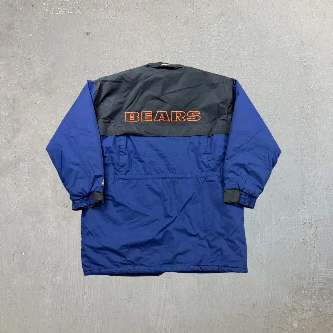 F- Vintage Chicago Bears NFL Starter Zip Up Heavy Winter Jacket sold by HG Vintage product image thumbnail 3