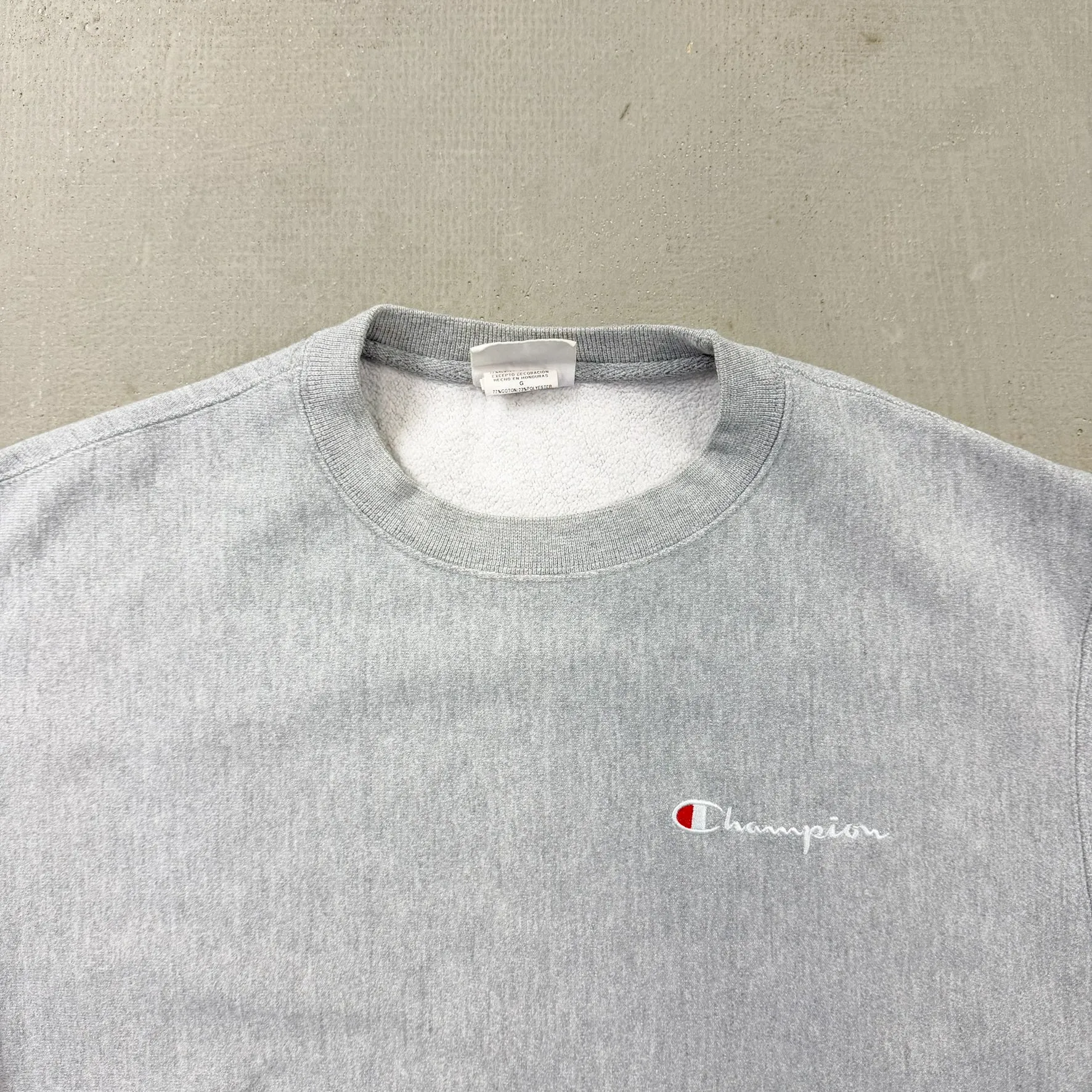 F- Vintage Champion Reverse Weave Embroidered Text Crewneck sold by HG Vintage product image thumbnail 4