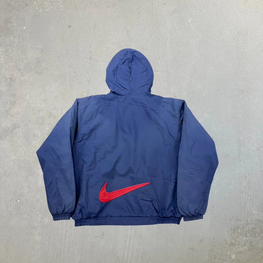 F- Vintage '90s Nike Embroidered Swoosh Zip Up Windbreaker sold by HG Vintage product image thumbnail 3