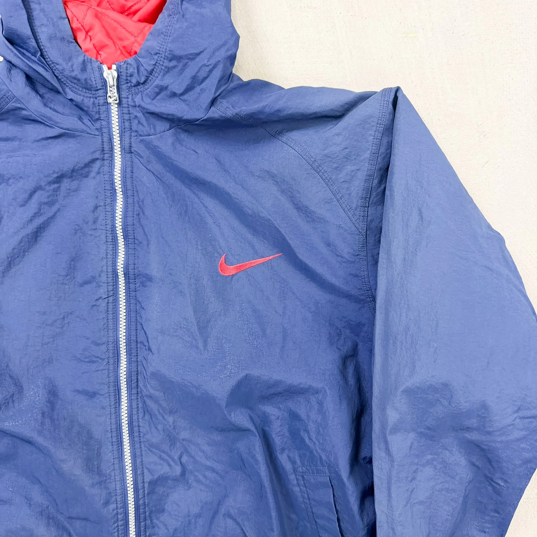 F- Vintage '90s Nike Embroidered Swoosh Zip Up Windbreaker sold by HG Vintage product image thumbnail 2