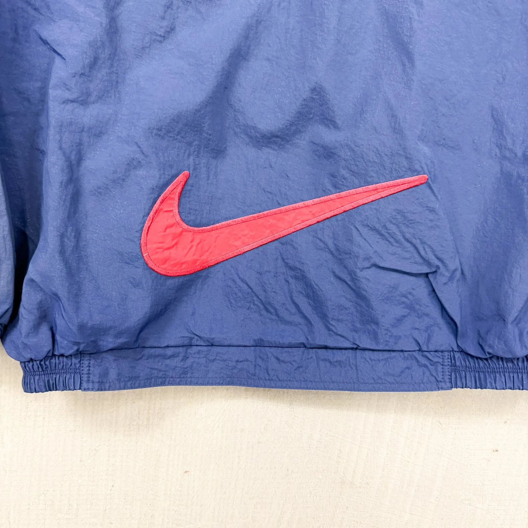 F- Vintage '90s Nike Embroidered Swoosh Zip Up Windbreaker sold by HG Vintage product image thumbnail 4