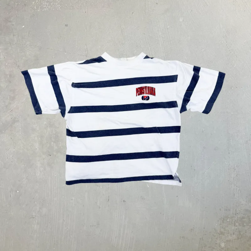 F- Vintage University Of Pennsylvania Logo 7 Embroidered Text Tee sold by HG Vintage