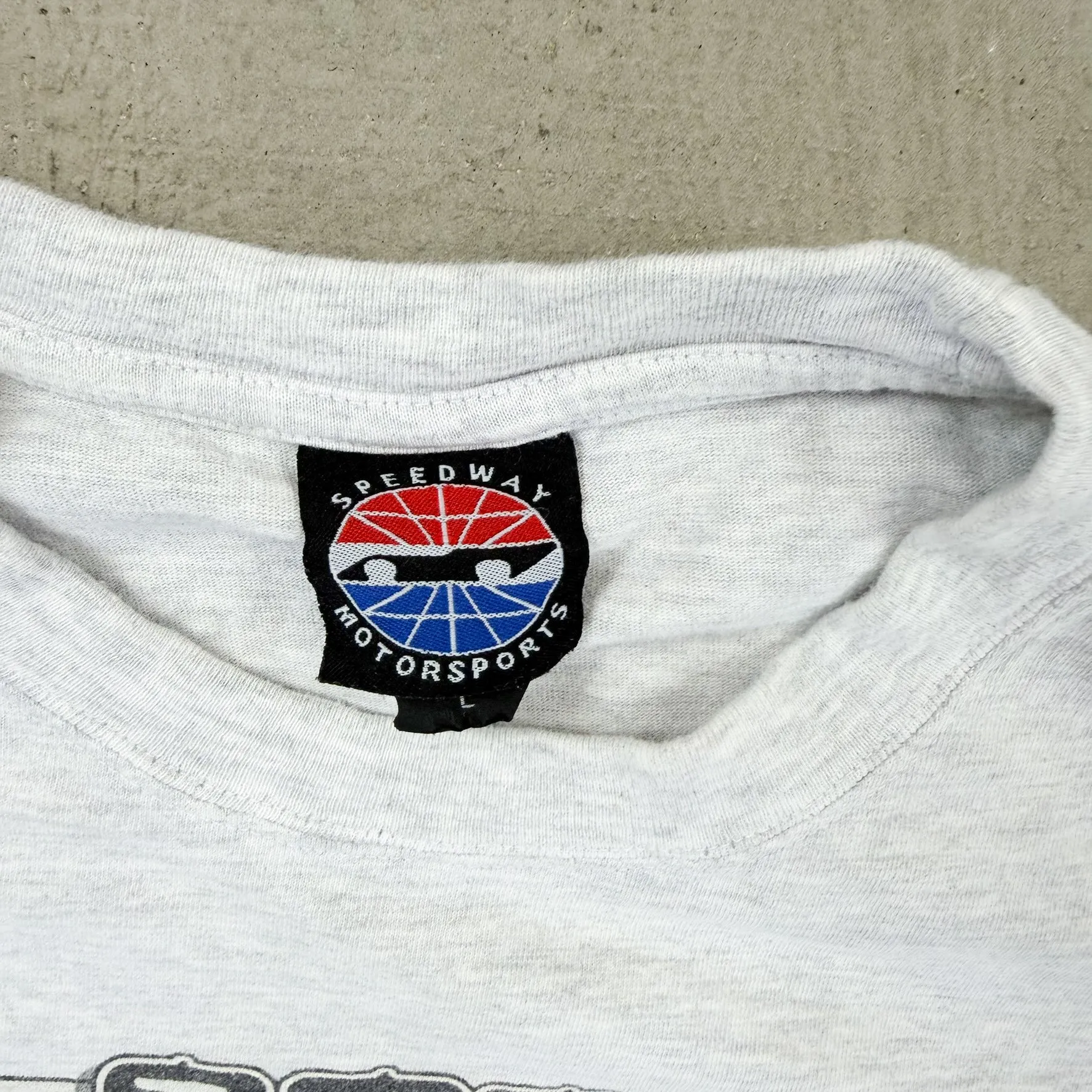F- Vintage '03 On The Edge Lowes Motor Speedway Car Graphic Tee sold by HG Vintage product image thumbnail 5