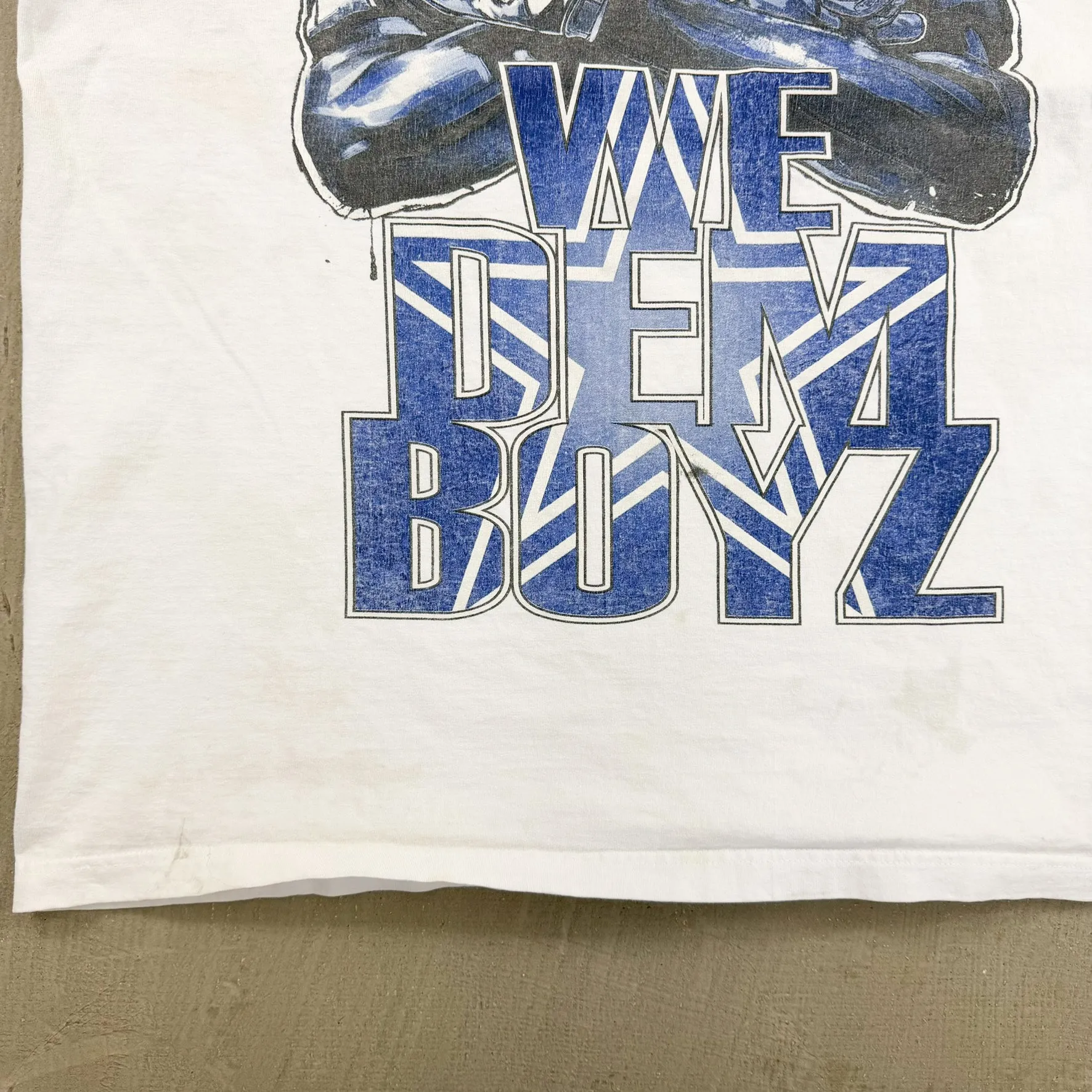 F- Vintage Dallas Cowboys Shaka Wear We Dem Boyz Graphic Tee sold by HG Vintage product image thumbnail 5