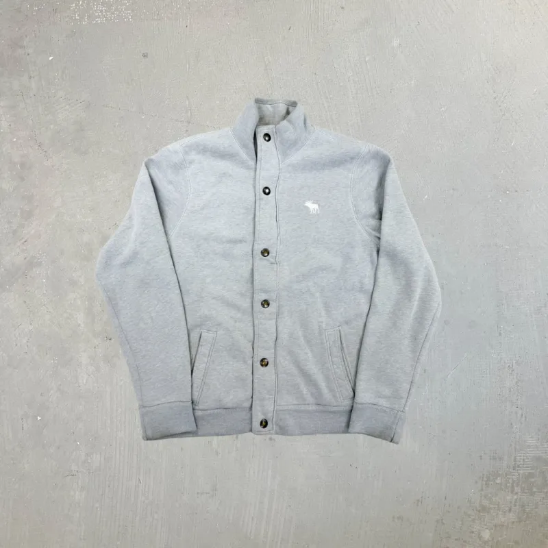 F- Vintage Abercrombie & Fitch Fur Lined Zip Up Sweatshirt Jacket sold by HG Vintage