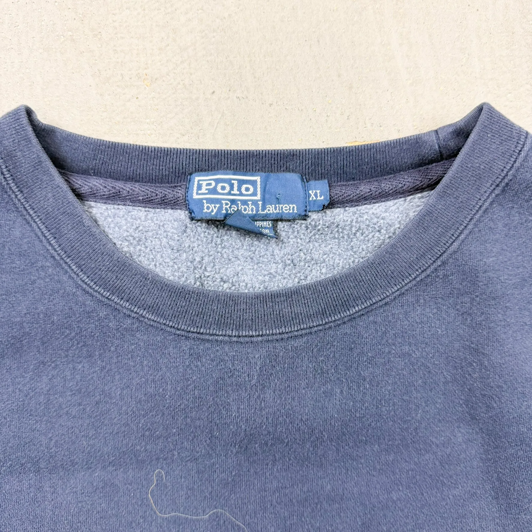 F- Vintage Polo Ralph Lauren Embroidered Horse Crewneck sold by HG Vintage product image thumbnail 3