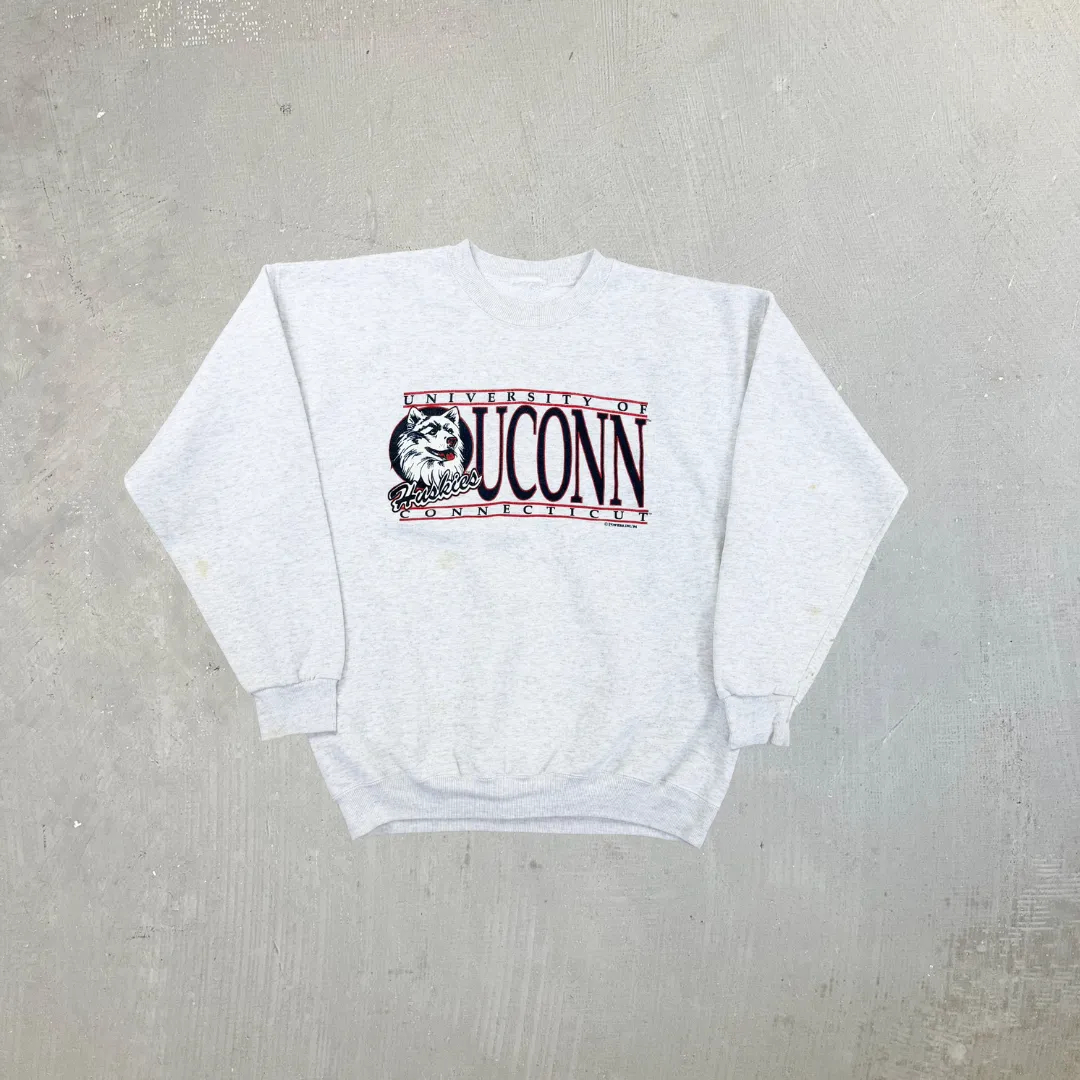 F- Vintage University Of Connecticut Uconn Huskies Crewneck sold by HG Vintage