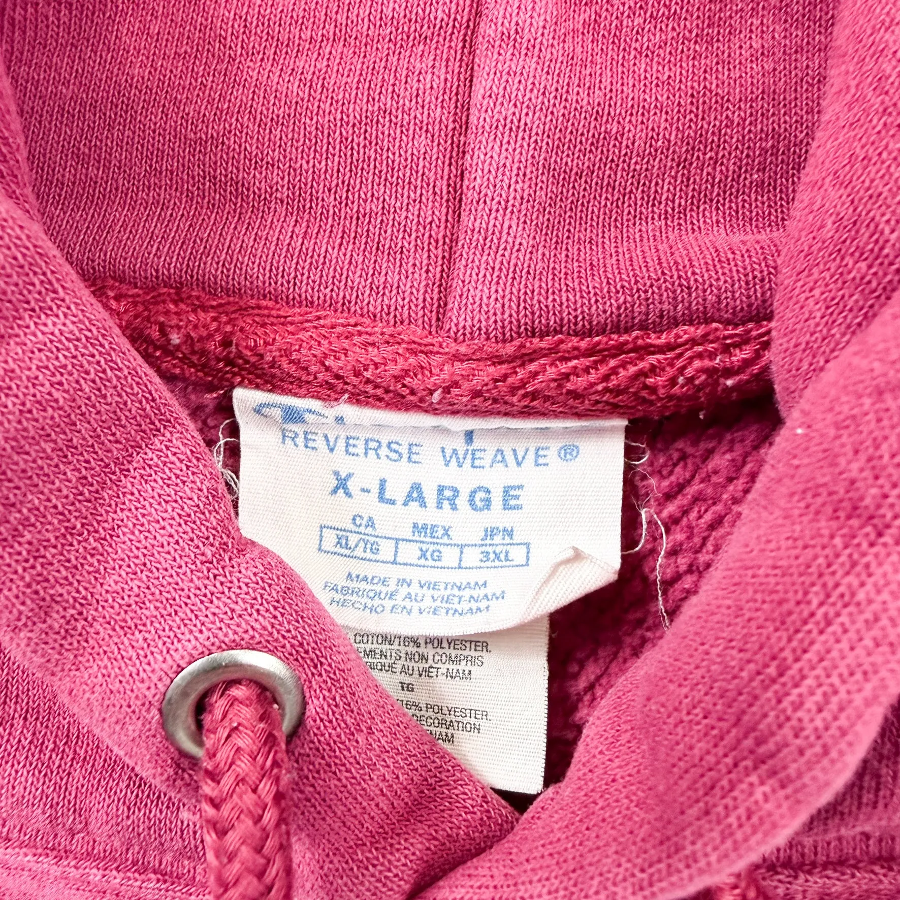 F- Vintage Champion Reverse Weave Embroidered Text Hoodie sold by HG Vintage product image thumbnail 3