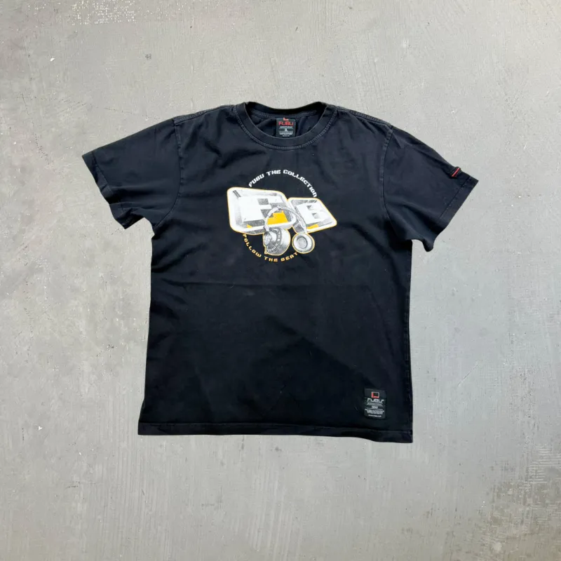 F- Vintage Fubu The Collection Headphones Graphic Tee sold by HG Vintage