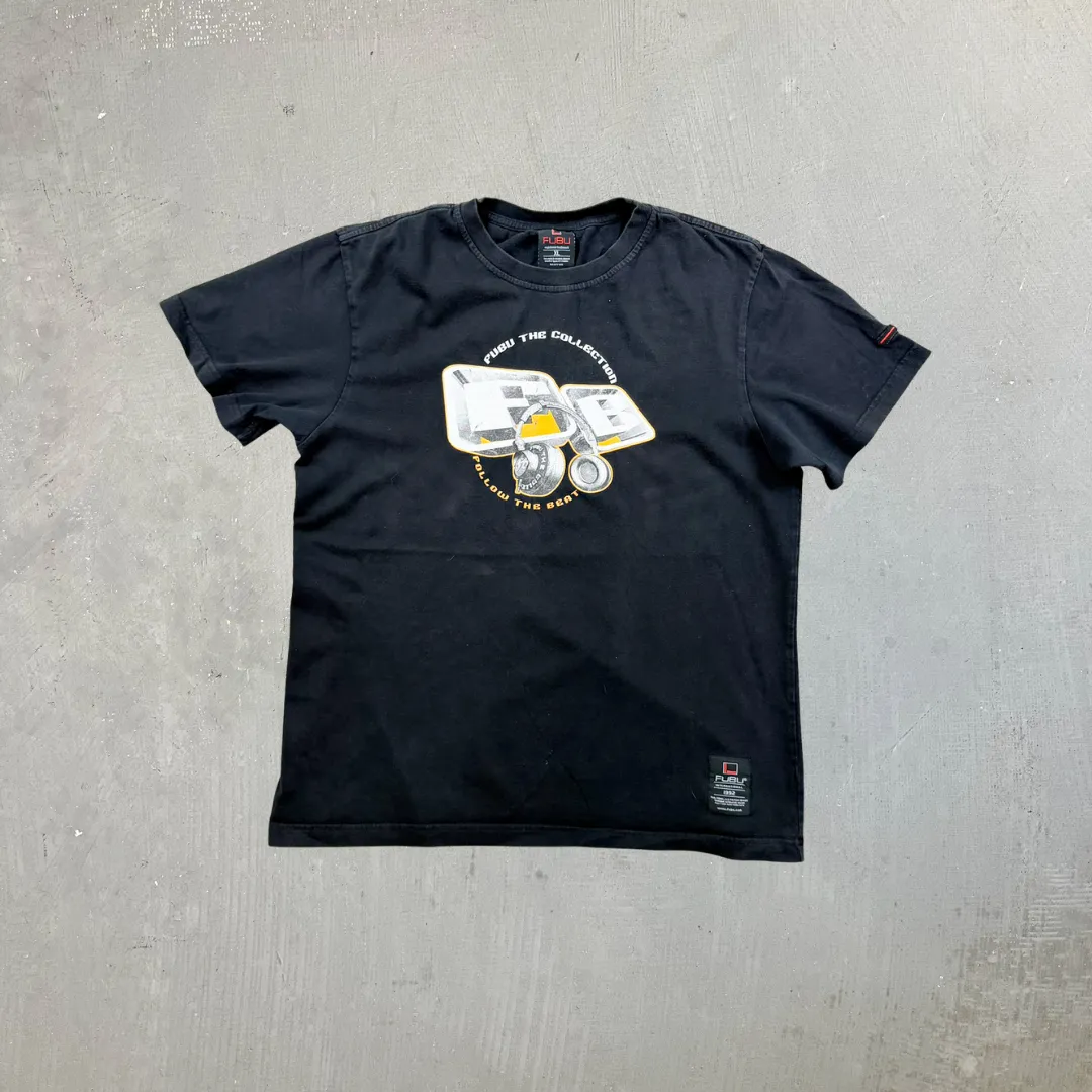 F- Vintage Fubu The Collection Headphones Graphic Tee sold by HG Vintage