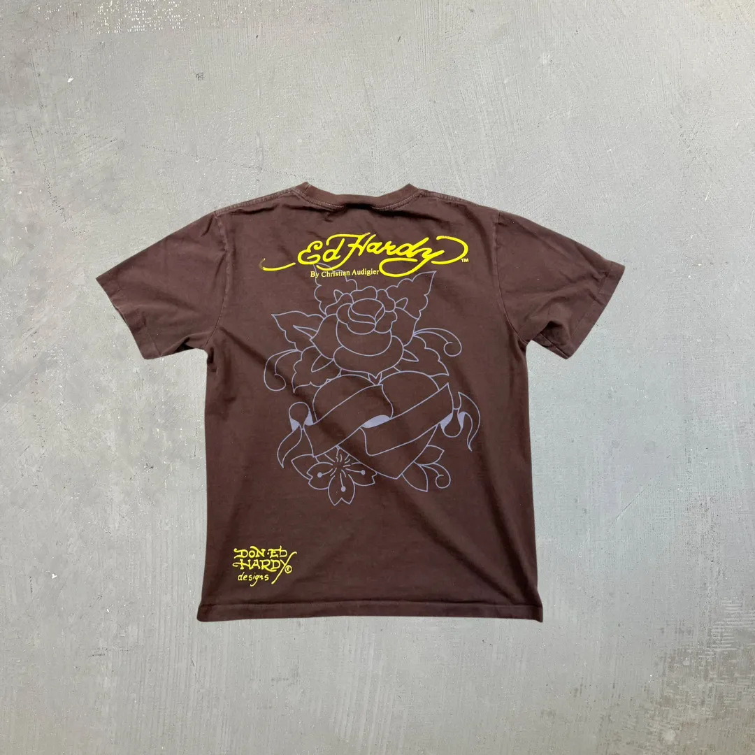 F- Vintage Ed Hardy Not Dead Eagle & Text Graphic Tee sold by HG Vintage product image thumbnail 3