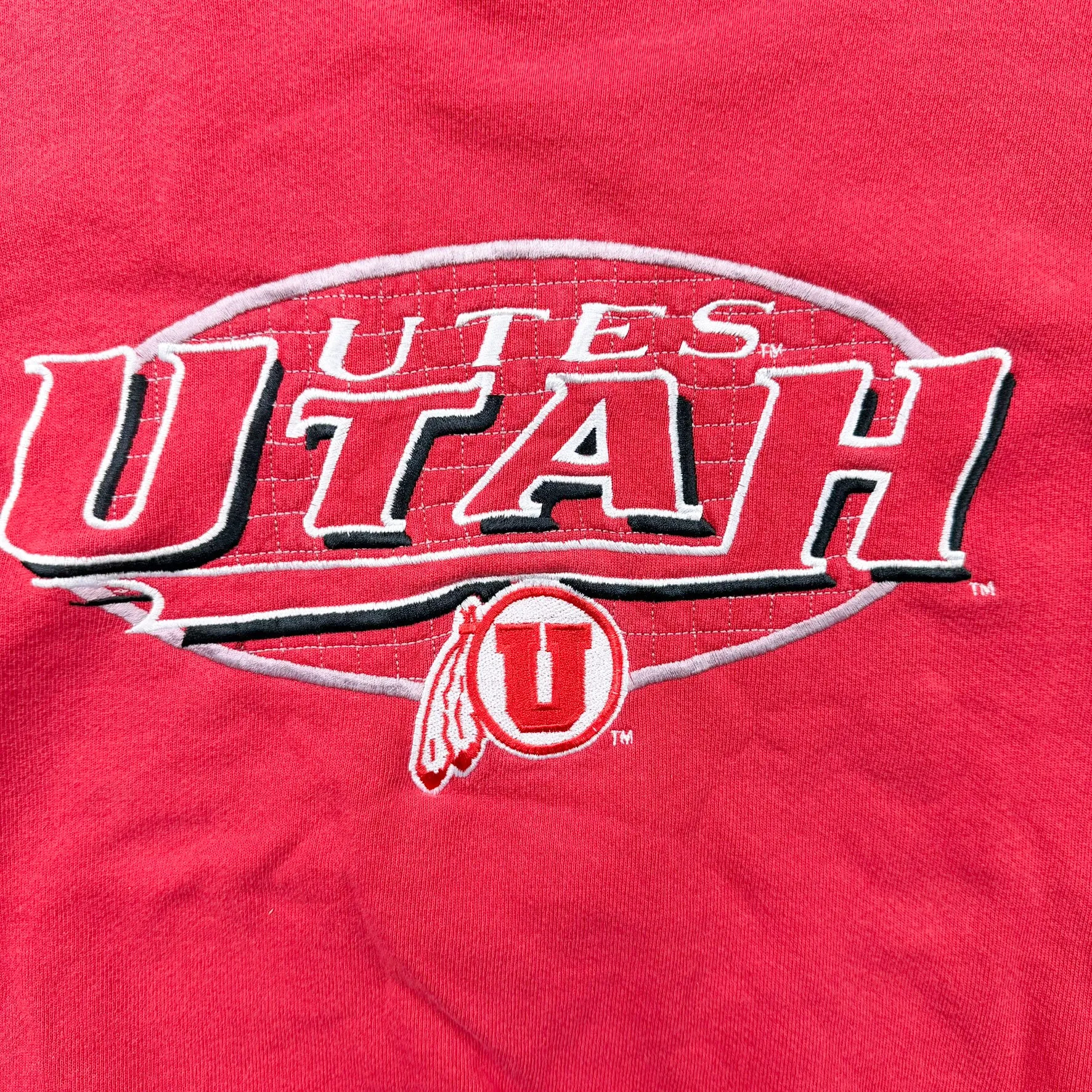 F- Vintage Utah Utes Logo Athletic Embroidered Logo Crewneck sold by HG Vintage product image thumbnail 2