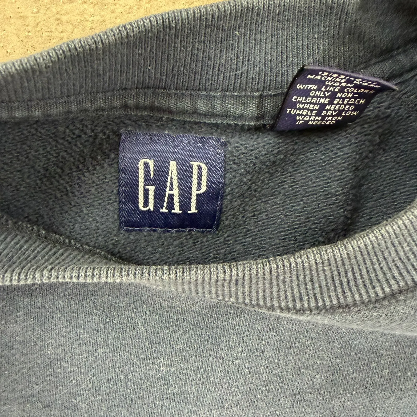 F- Gap Original Orange Text Crewneck sold by HG Vintage product image thumbnail 3
