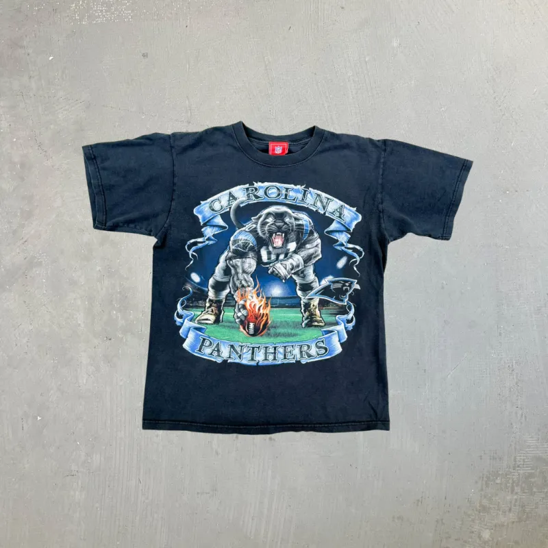 F- Vintage Carolina Panthers NFL Mascot Graphic Tee sold by HG Vintage
