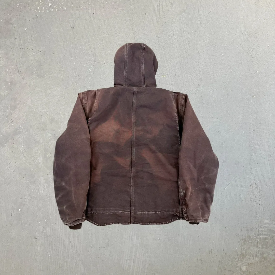 F- Vintage Carhartt Active Fleece Lined Hooded Work Jacket sold by HG Vintage product image thumbnail 2