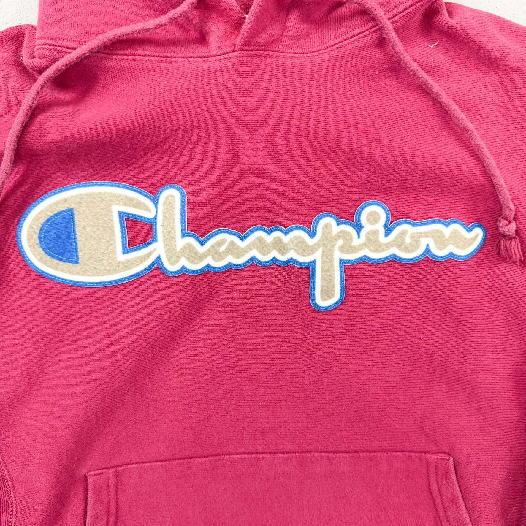 F- Vintage Champion Reverse Weave Embroidered Text Hoodie sold by HG Vintage product image thumbnail 2