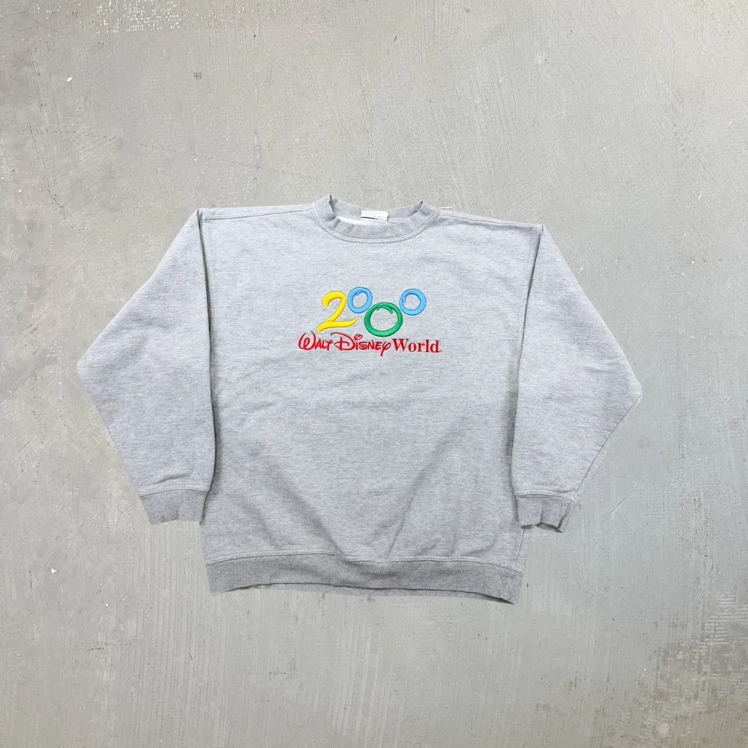 F- Vintage Disney Walt Disney World 2000 Embroidered Crewneck sold by HG Vintage