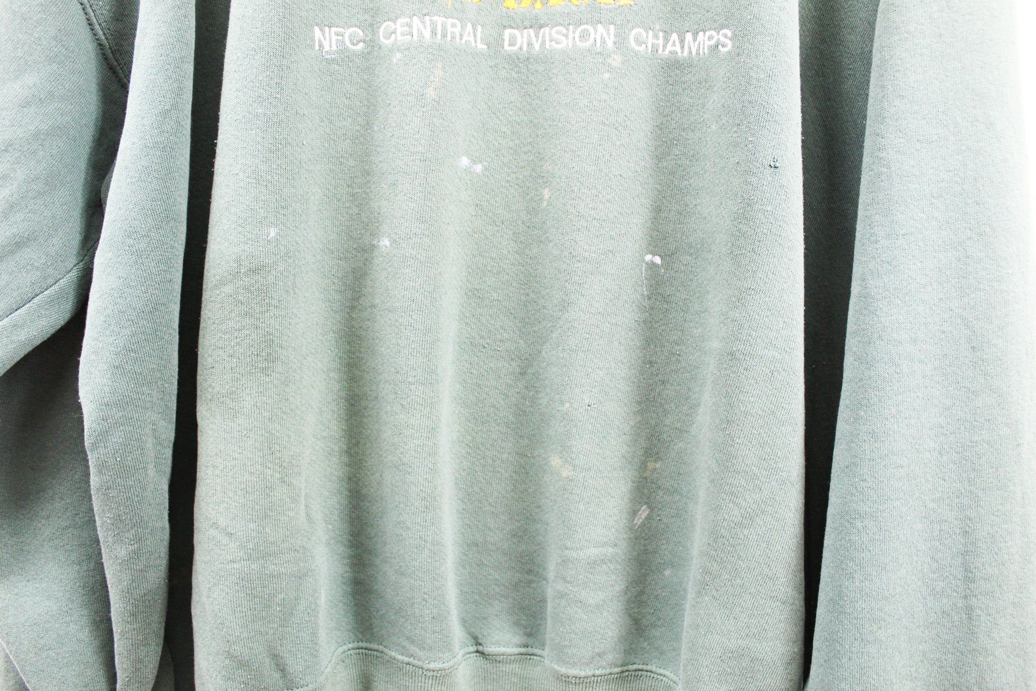 Vintage NFL Green Bay Packers Embroidered Logo Crewneck sold by HG Vintage product image thumbnail 3