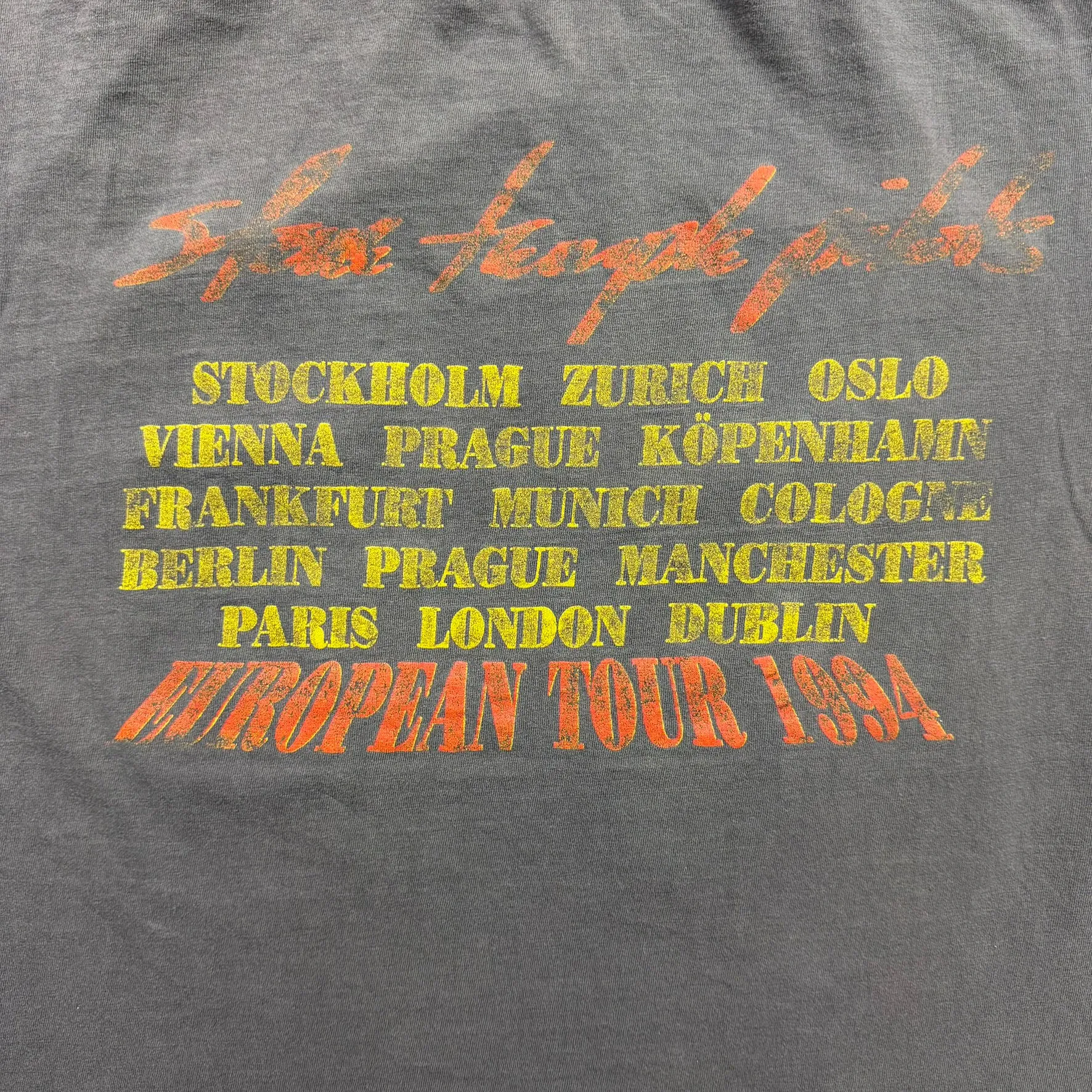 F- Vintage '94 Stone Temple Pilot European Tour Graphic Tee sold by HG Vintage product image thumbnail 4