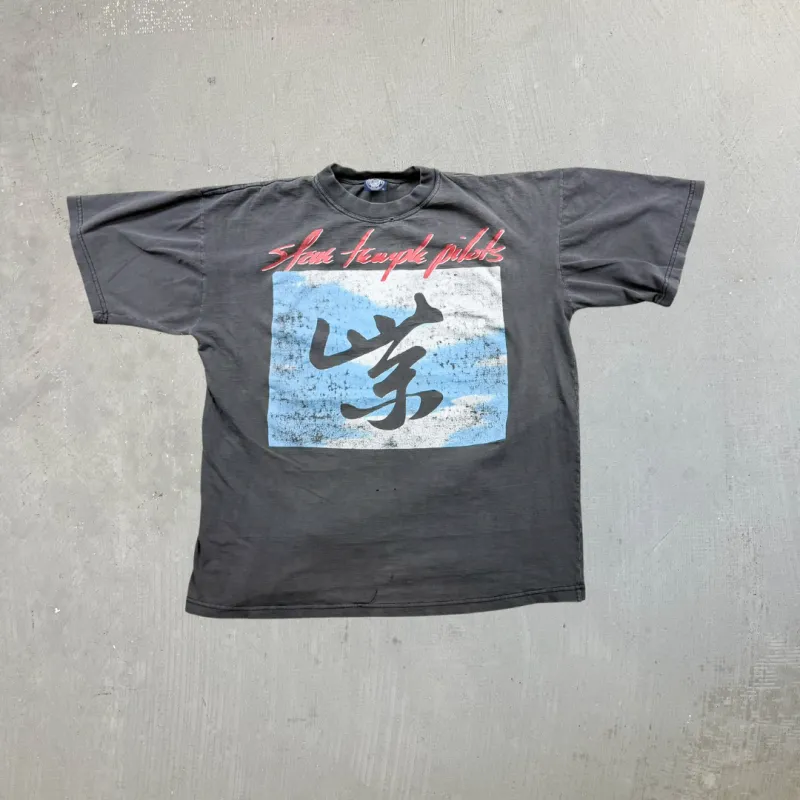 F- Vintage '94 Stone Temple Pilot European Tour Graphic Tee sold by HG Vintage