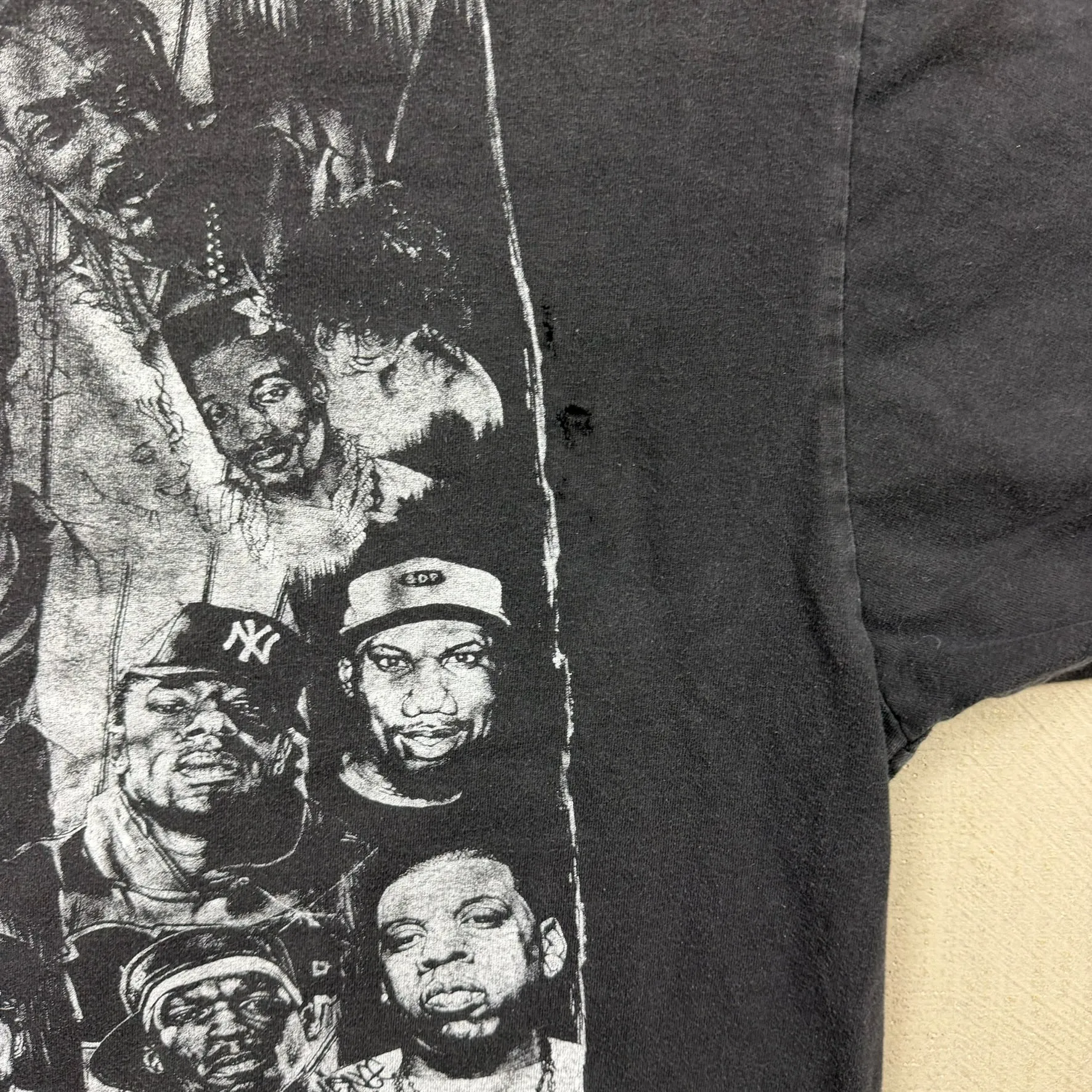 F- Vintage Hip Hop Artists Parental Advisory Graphic Tee sold by HG Vintage product image thumbnail 3