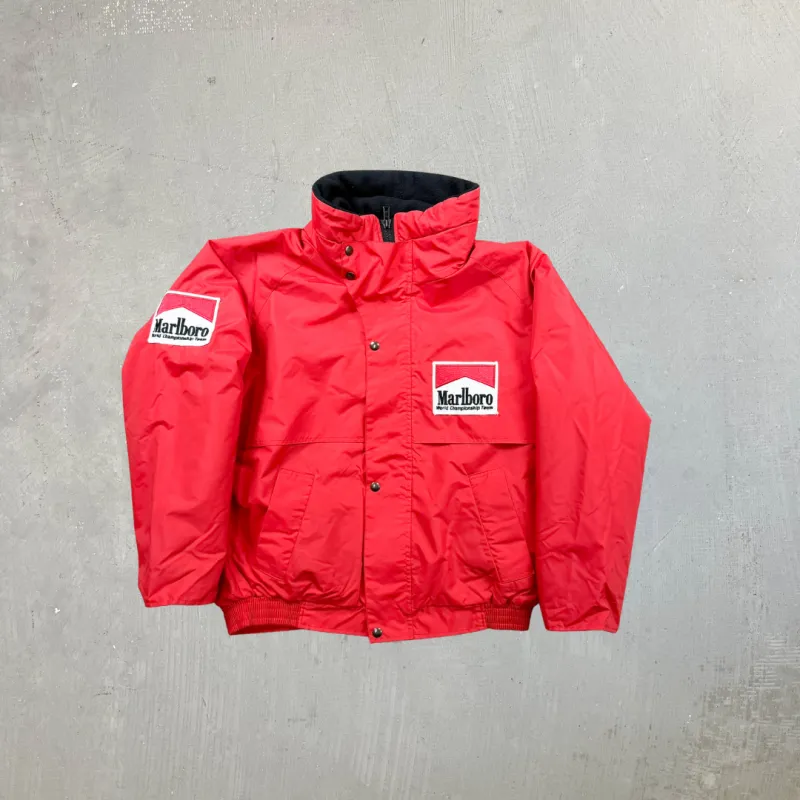 F- Vintage Marlboro World Championship Team Fleece Lined Winter Jacket sold by HG Vintage