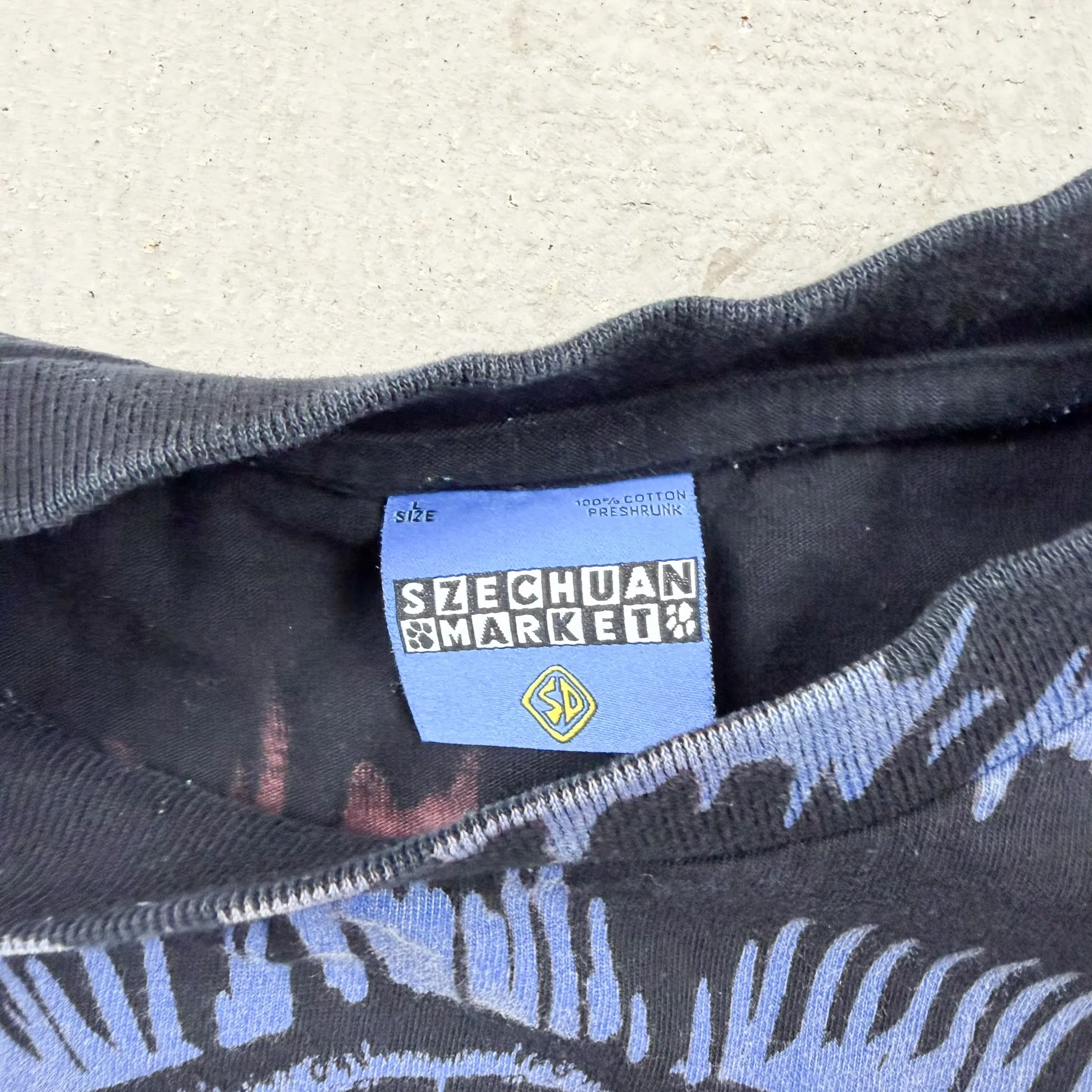 F- Vintage Scooby Doo Szechuan Market All Over Print Single Stitch tee sold by HG Vintage product image thumbnail 3