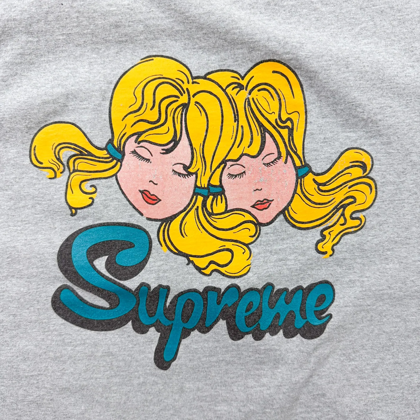 F- Supreme FW13 Twins Graphic Made In USA Tee sold by HG Vintage product image thumbnail 2