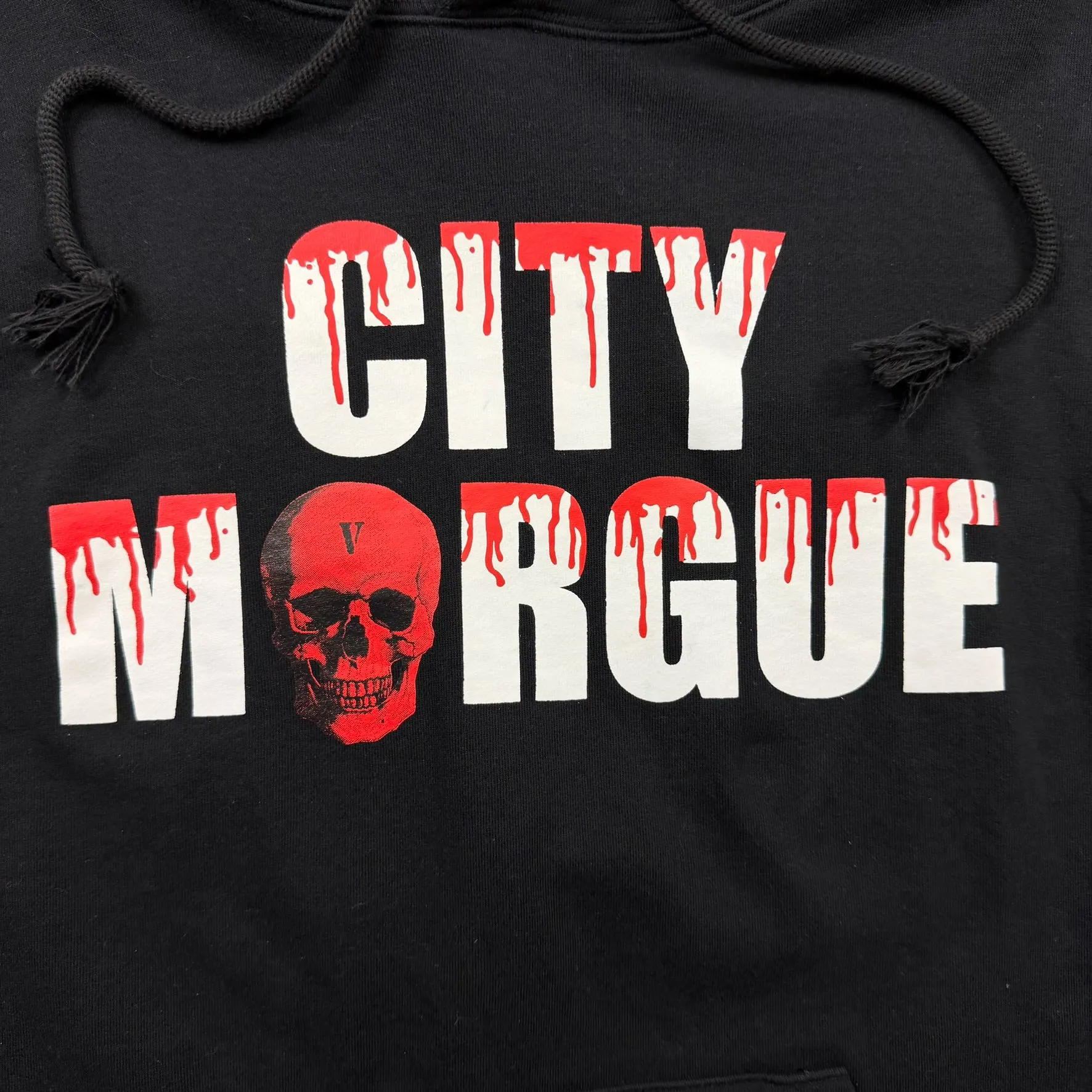 F- Vlone City Morgue Dogs Cropped Hoodie sold by HG Vintage product image thumbnail 2