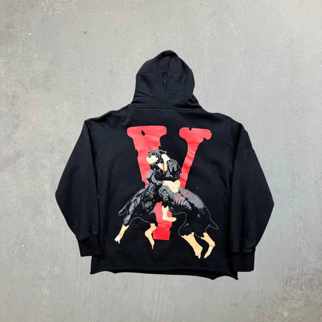 F- Vlone City Morgue Dogs Cropped Hoodie sold by HG Vintage product image thumbnail 3
