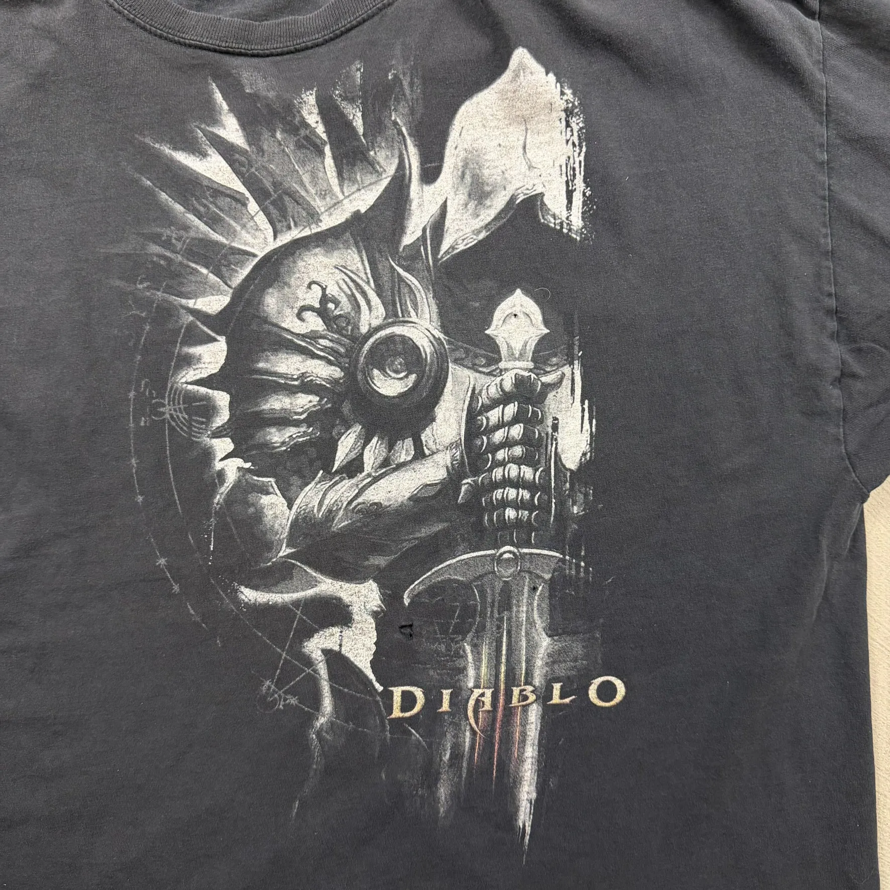 F- Vintage Diablo 2 Blizzard Entertainment Graphic Tee sold by HG Vintage product image thumbnail 2