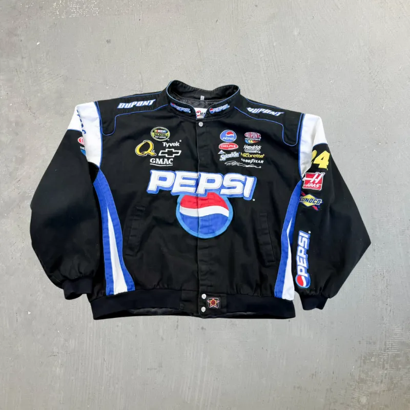 F- Vintage '06 Nascar Jeff Hamilton Design Jeff Gordon Pepsi Racing Jacket sold by HG Vintage