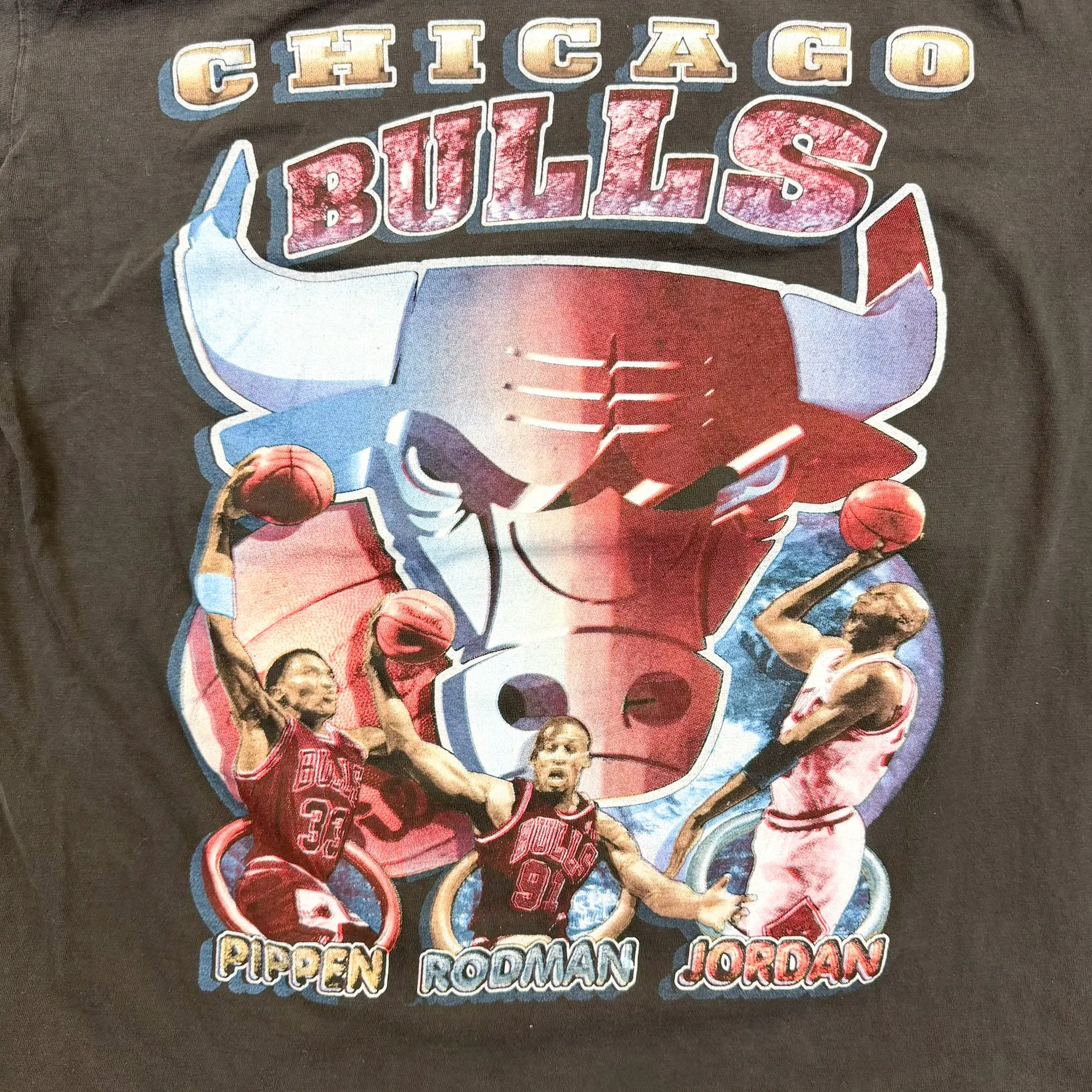F- Vintage '97 Chicago Bulls Champions NBA Single Stitch Tee sold by HG Vintage product image thumbnail 4