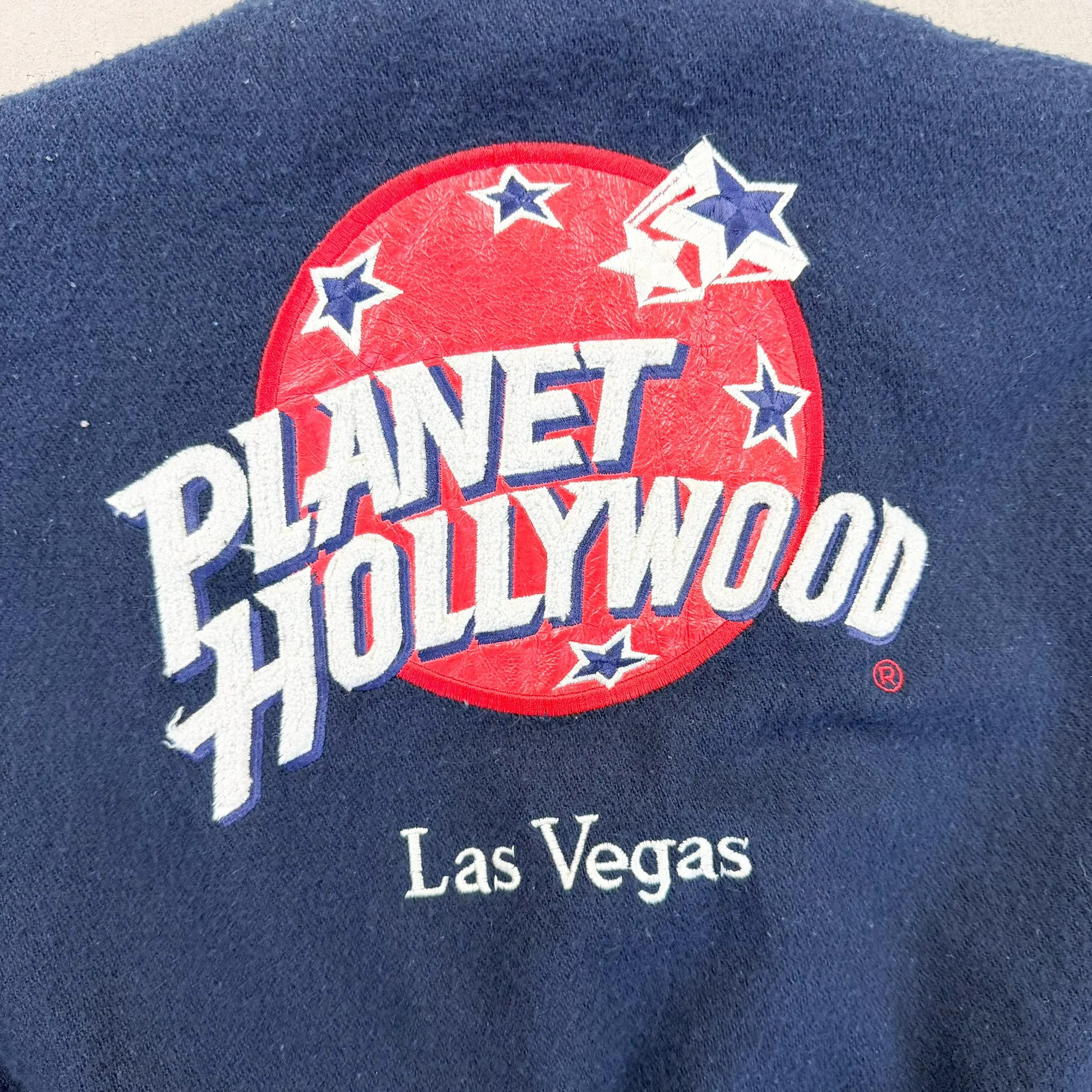F- Vintage Planet Hollywood Las Vegas Varsity Jacket sold by HG Vintage product image thumbnail 4