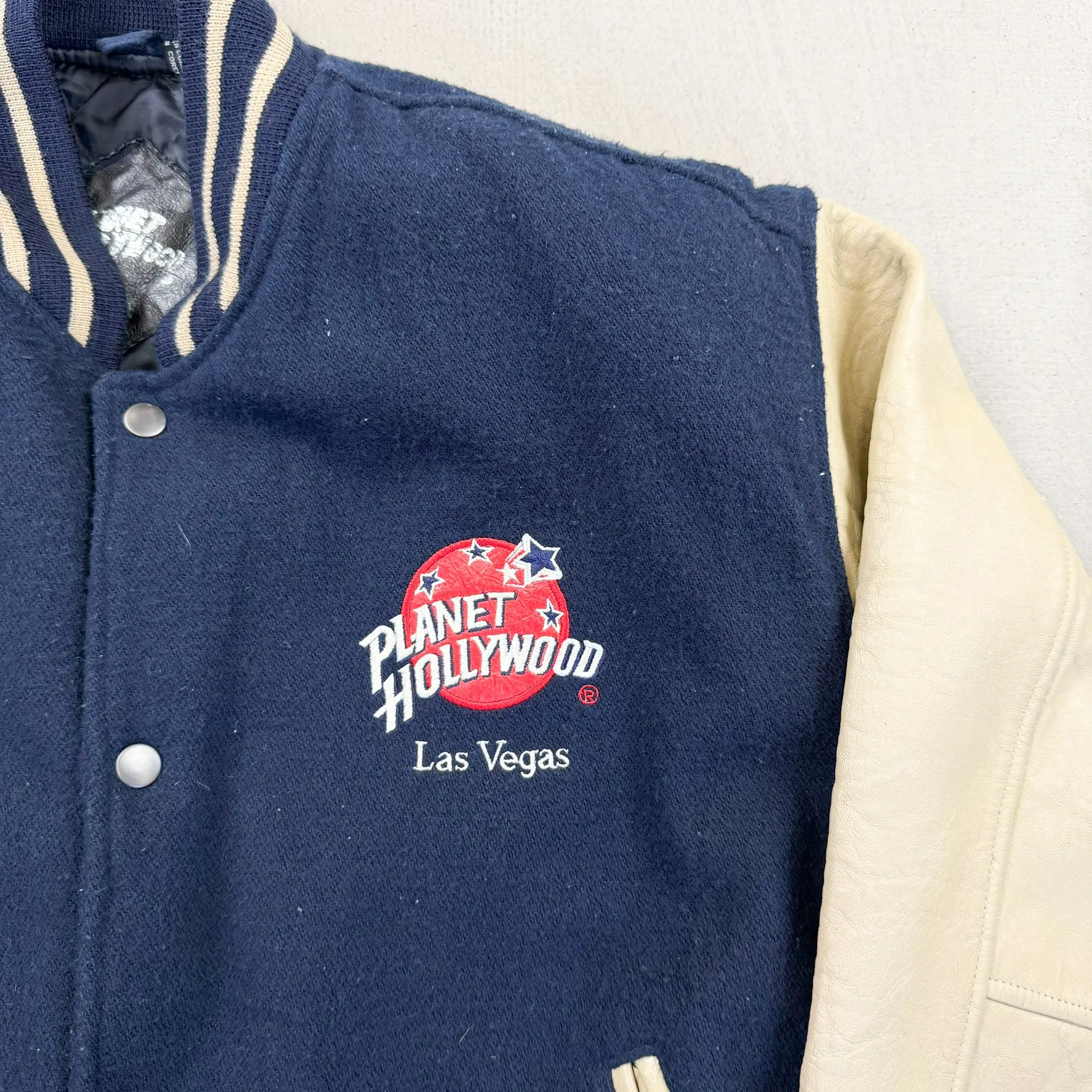 F- Vintage Planet Hollywood Las Vegas Varsity Jacket sold by HG Vintage product image thumbnail 2