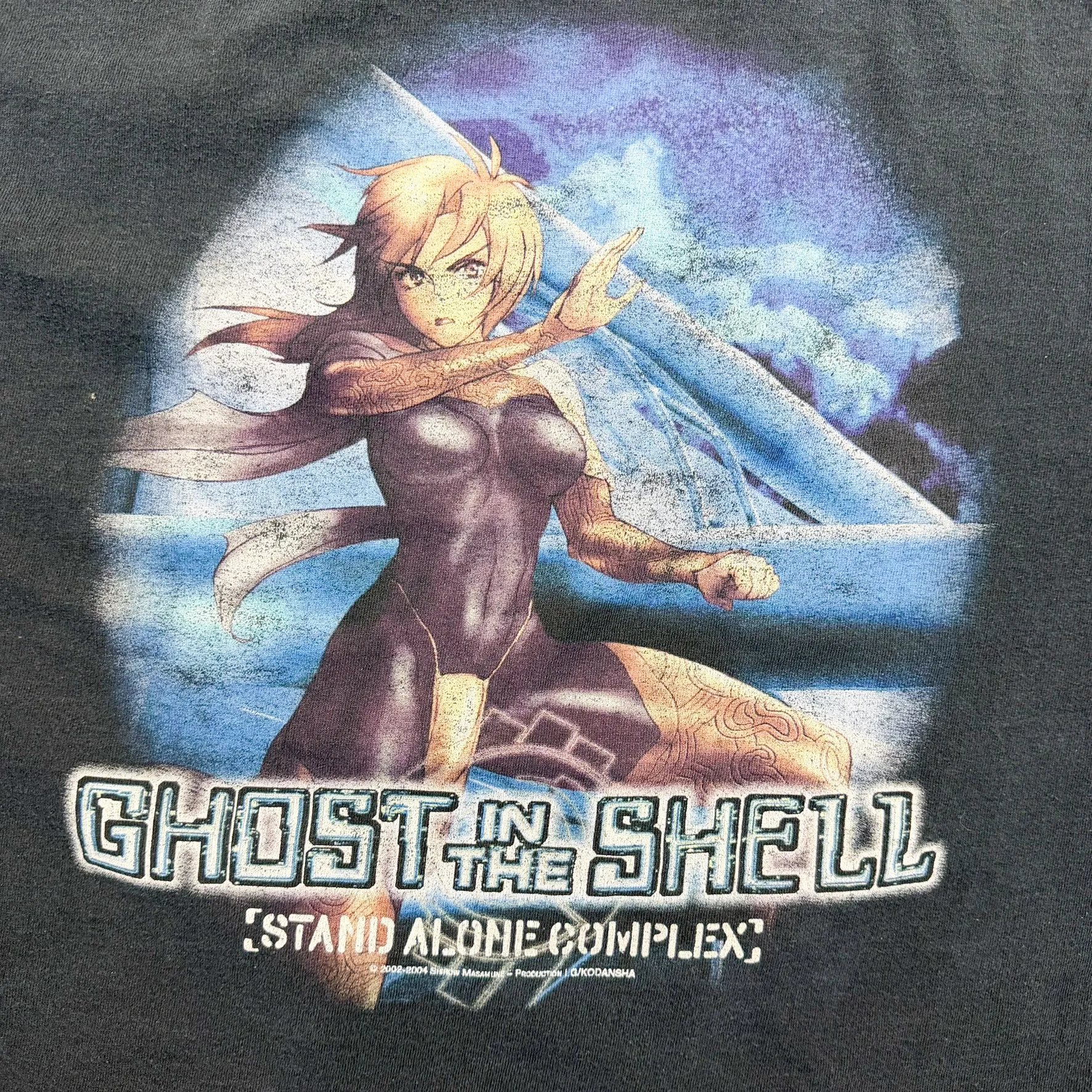 F- Vintage '02 Ghost In The Shell Stand Alone Complex Graphic Tee sold by HG Vintage product image thumbnail 4