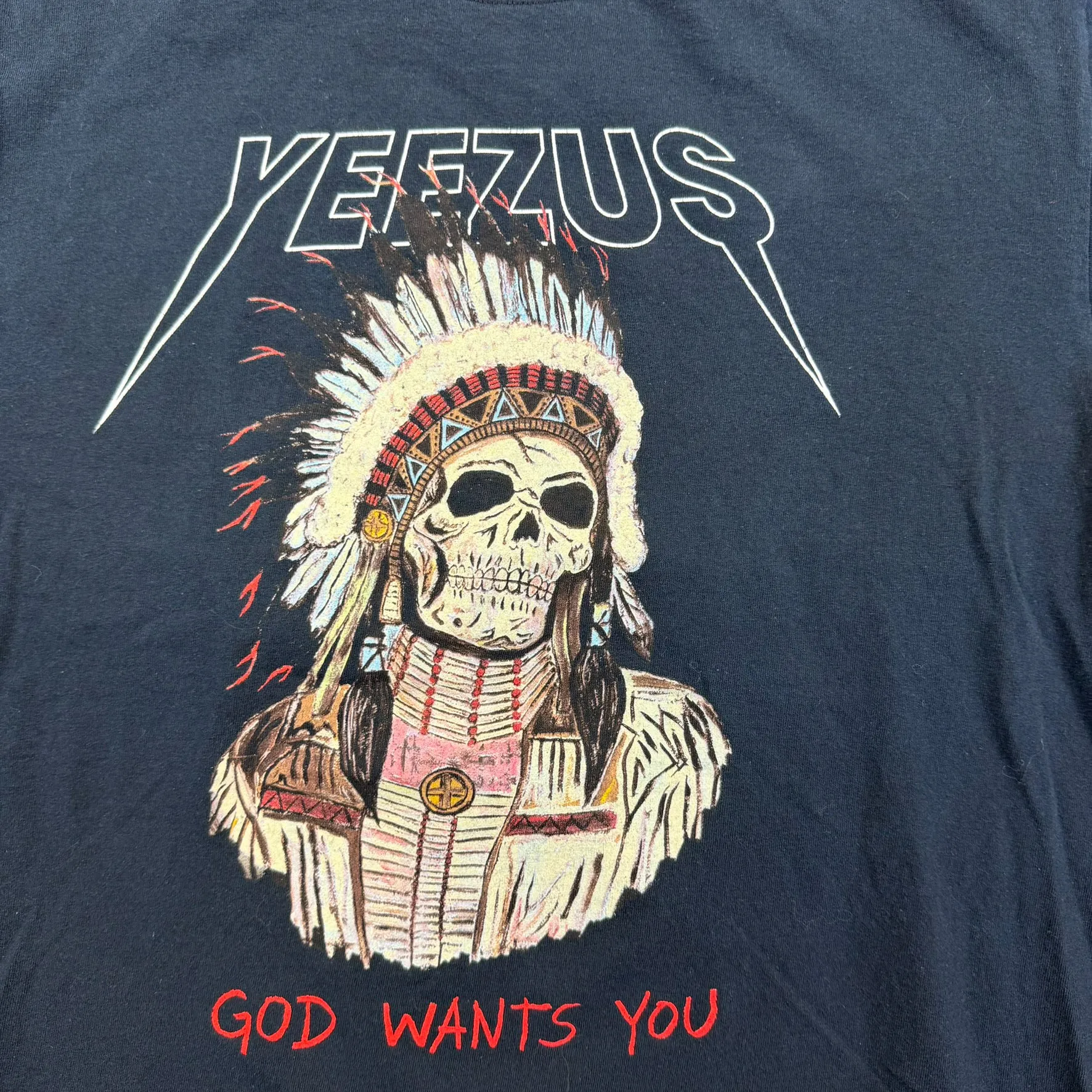 F- '13 Kanye West Yeezus God Wants You Tee sold by HG Vintage product image thumbnail 2